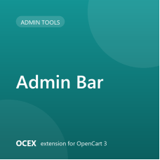 OCEX Admin Bar