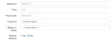 Add address: street and house number as two fields (without the module)