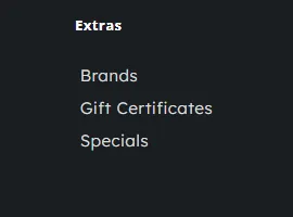 Every page: the footer has no "Affiliate" link (stock OpenCart shows it) (with the module)