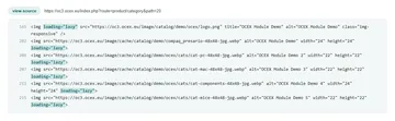 Desktops: images below the fold load lazily (storefront)